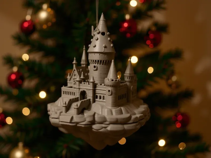 Hogwarts Christmas Ornament