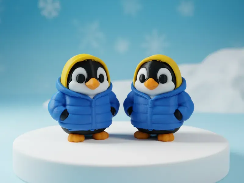 Cute Pudgy Penguin